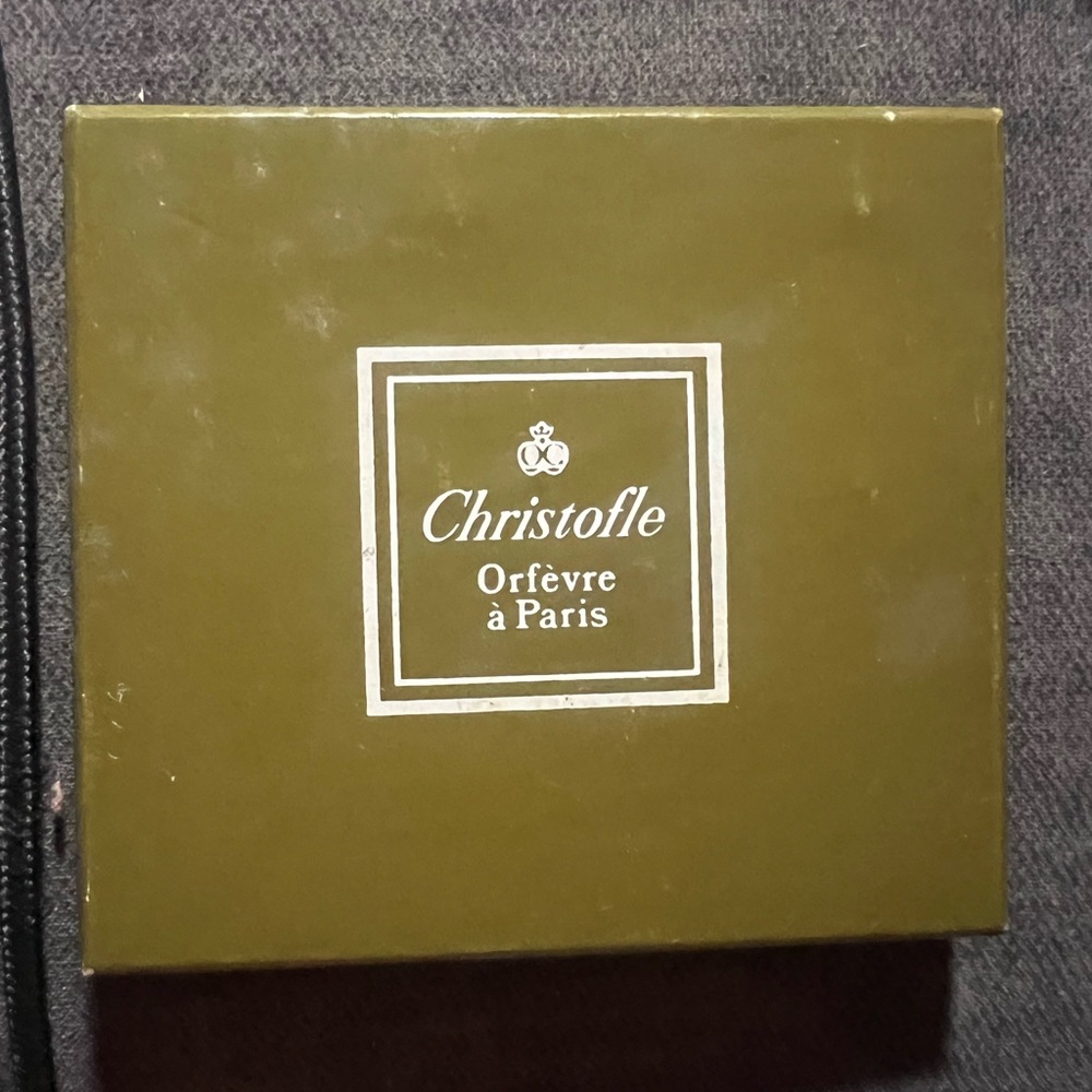 Christofle orfevere a Paris art deco knife rest